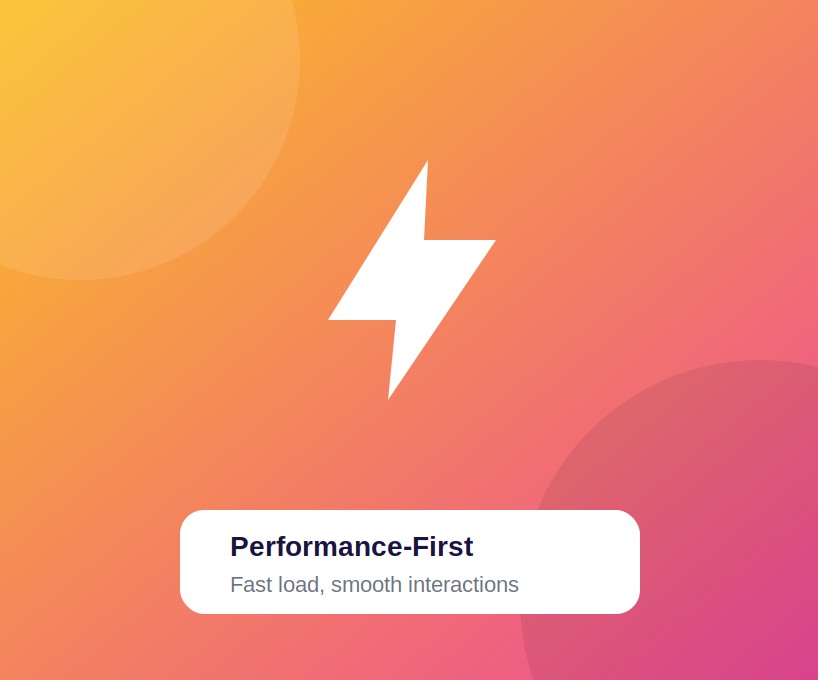 Performance-first engineering
