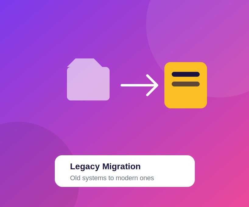 Legacy system migration